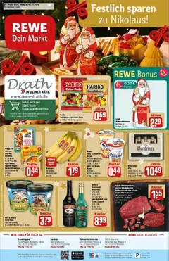 Vorschau von dem Prospekt des Geschäftes Rewe, gültig ab dem 01.12.2025