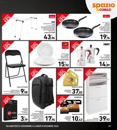 Anteprima dell'opuscolo Black Friday dal negozio Spazio Conad valido da 25/11/2025 | Pagina: 27