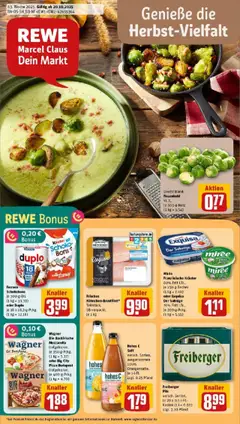 Vorschau von dem Prospekt des Geschäftes Rewe, gültig ab dem 19.10.2025