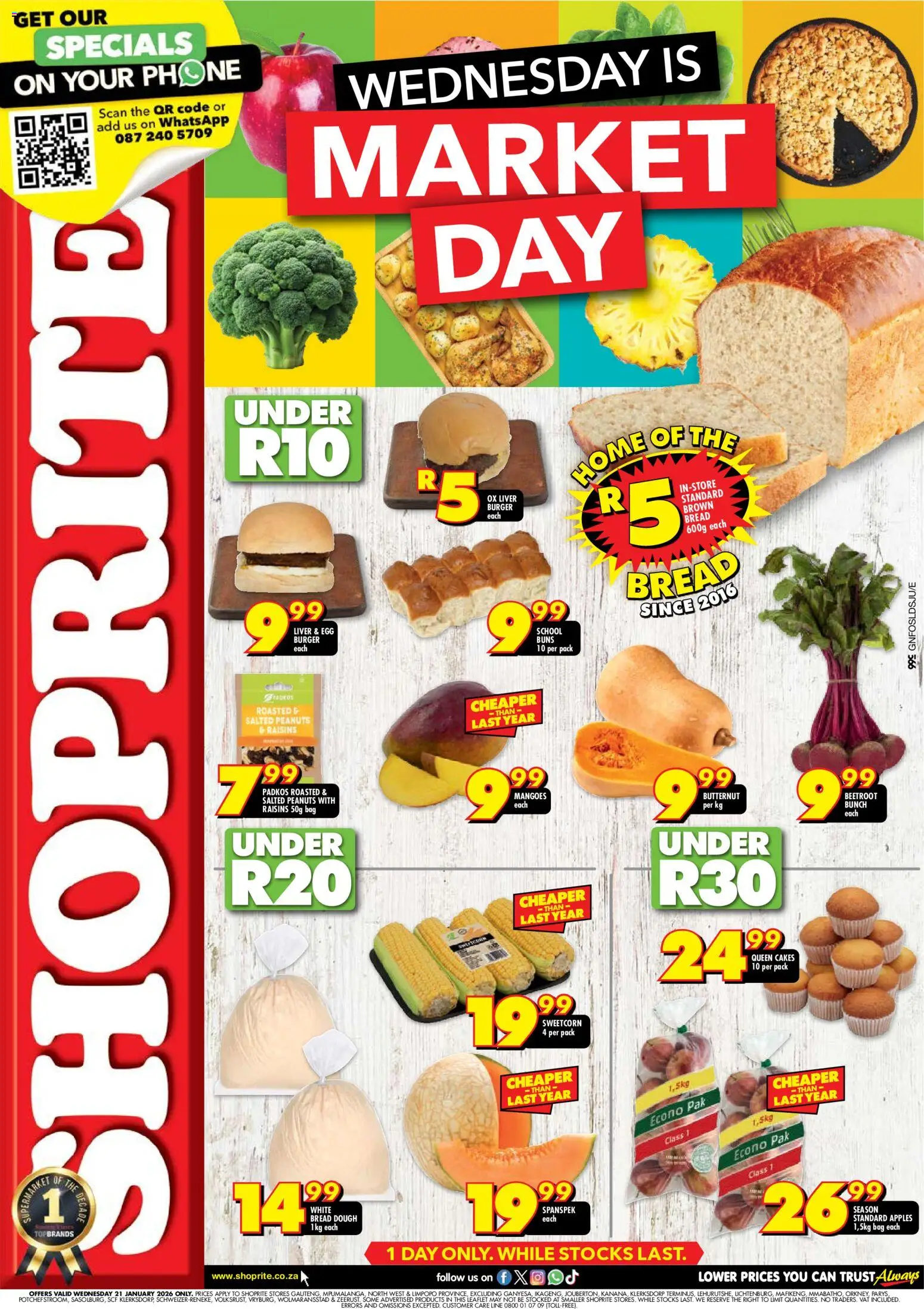 Preview of Shoprite flyer valid from 21/01/2026