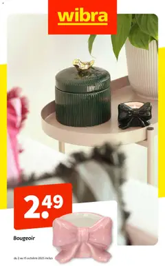 Prévisualisation de Publicité du magasin Wibra formulaire valide 05/10/2025