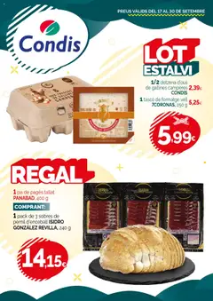 Vista previa del folleto de la tienda Condis válido desde el 17/09/2025 