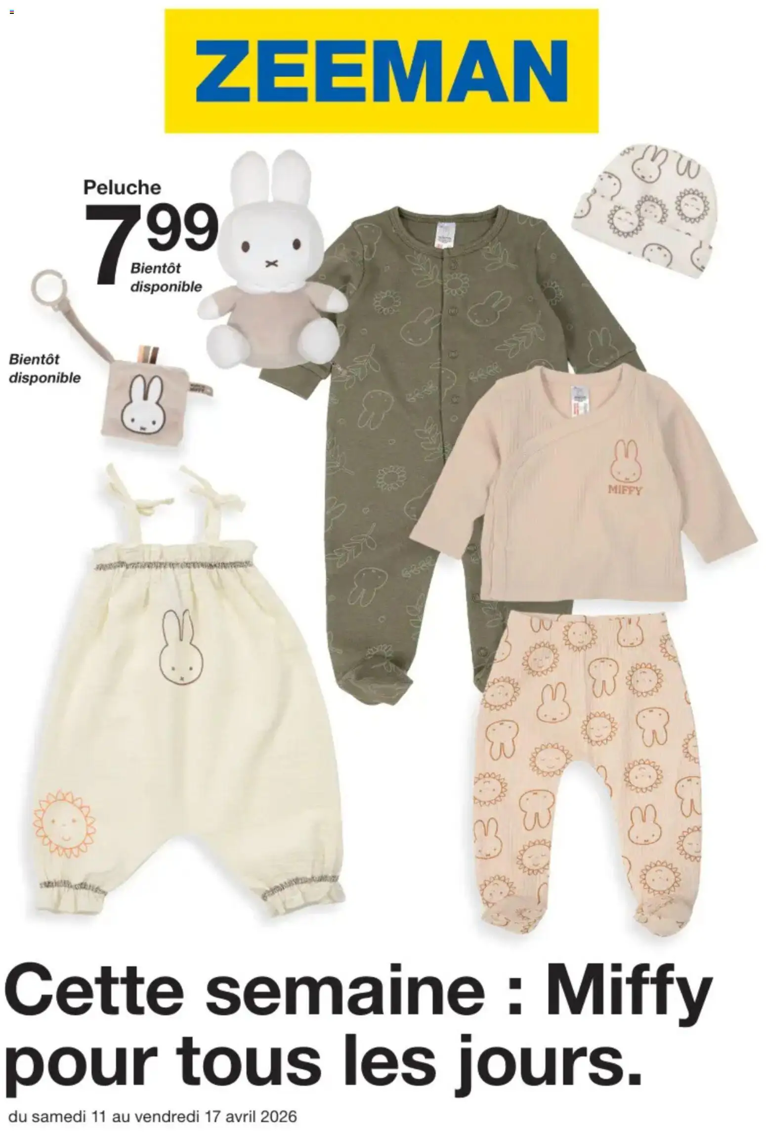 Voorbeeld van Zeeman Publicité van winkel Zeeman geldig vanaf 11/04/2026