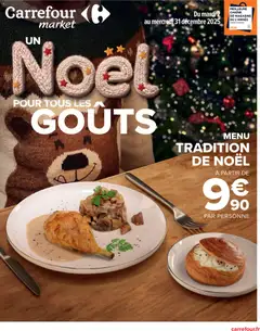 Prévisualisation de Traiteur festif du magasin Carrefour Market formulaire valide 02/12/2025