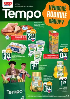 Náhľad COOP Jednota letáku platného od 26.02.2026