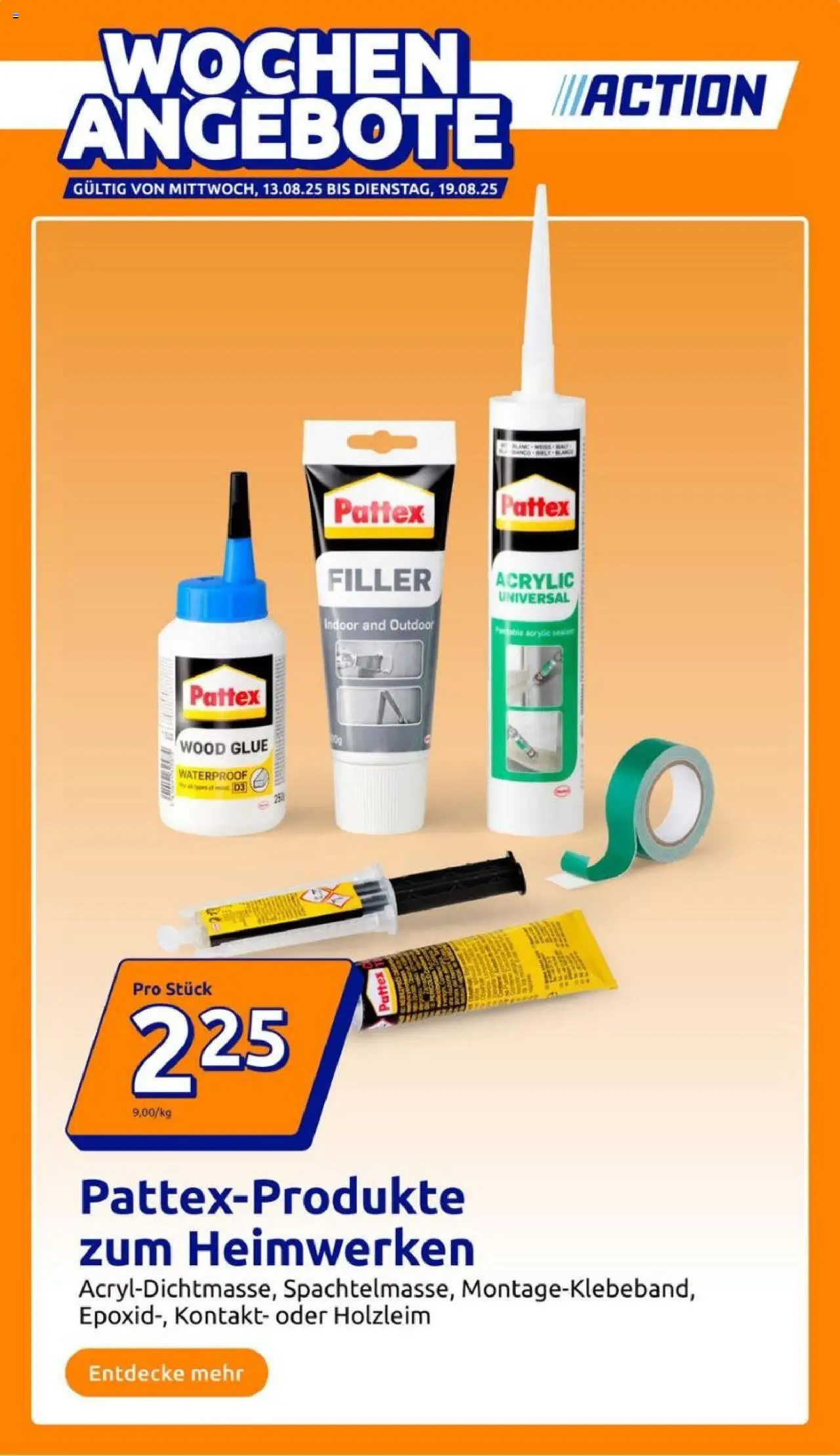 Action Prospekt ab 13.08.2025 > Angebote & Werbung