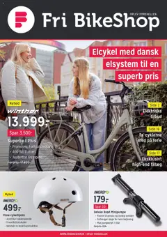Eksempel på tilbudsavis Tilbudsavis fra butik Fri BikeShop gyldig fra 26/06/2025