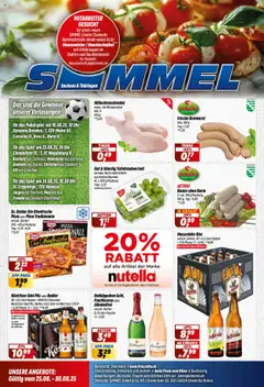 Vorschau von dem Prospekt des Geschäftes Simmel, gültig ab dem 25.08.2025