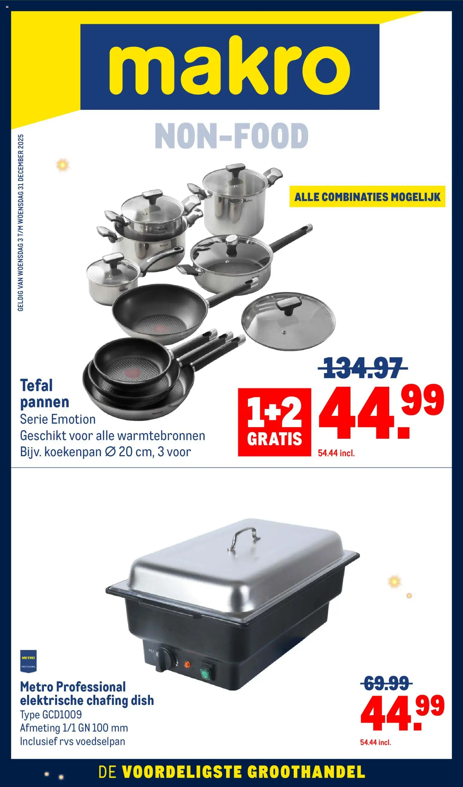 Voorbeeld van Non-Food van winkel Makro geldig vanaf 03-12-2024