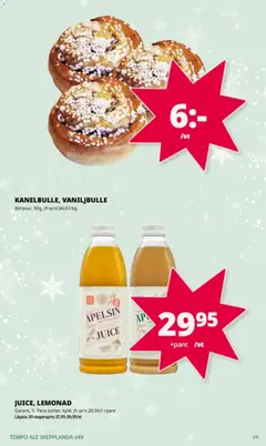 Förhandsgranska reklamblad Aktuella reklamblad Tempo från butik Tempo gäller från 01/12/2025 | Sida: 2