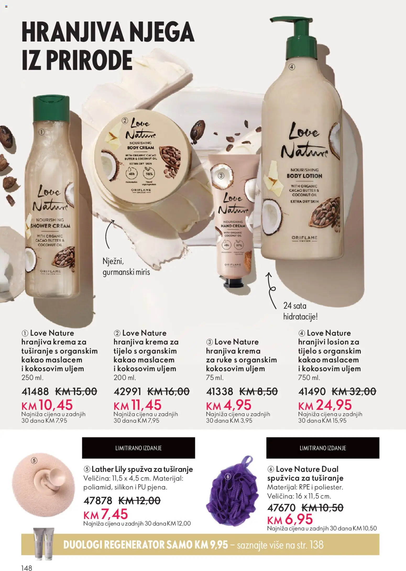 Pregled letka Katalog trgovine Oriflame vrijedi od 2025.11.19