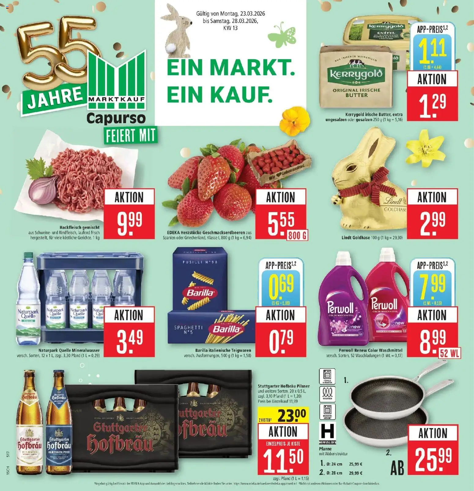 Vorschau von dem Prospekt des Geschäftes Marktkauf, gültig ab dem 22.03.2026