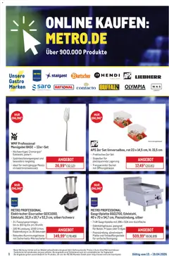 Vorschau von dem Prospekt des Geschäftes Metro, gültig ab dem 13.04.2026
