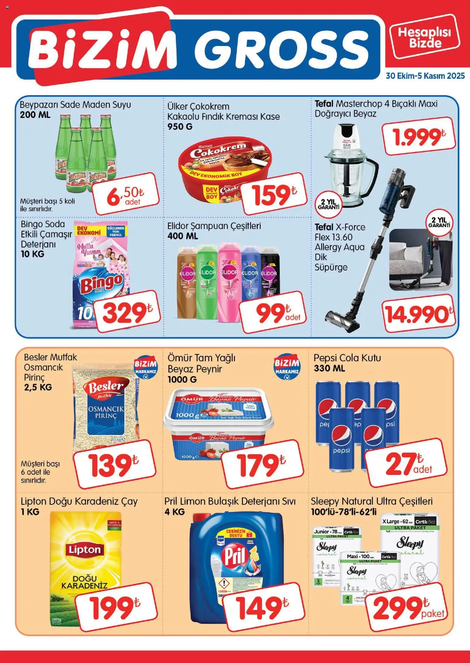 Bizim Toptan Bizim Gross Fırsat Bülteni 30.10.2025 - Broşürünün önizlemesi