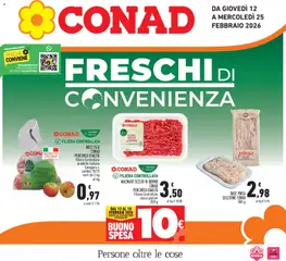 Anteprima dell'opuscolo Volantino Piemonte dal negozio Conad valido da 12/02/2026