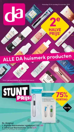 Voorbeeld van Folder van winkel Da geldig vanaf 10-11-2025