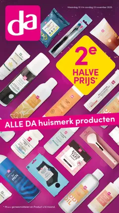 Voorbeeld van Folder van winkel Da geldig vanaf 10-11-2025