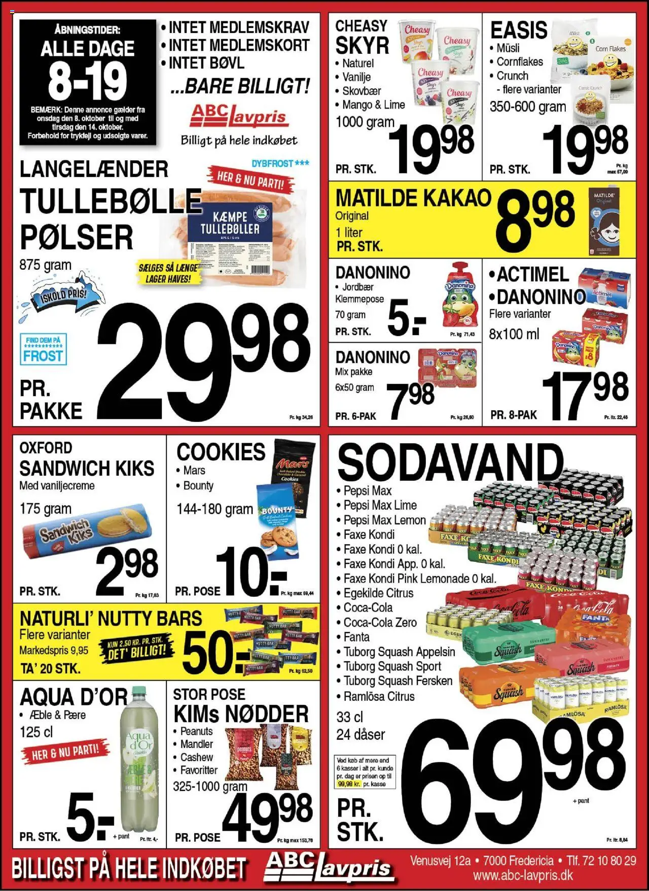 Abc Lavpris tilbudsavis gyldig fra 08/10/2025 - side 1