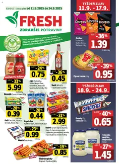Náhľad Fresh letáku platného od 11.09.2025