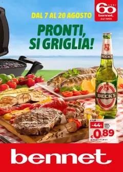 Anteprima dell'opuscolo Volantino Griglia dal negozio bennet valido da 07/08/2025