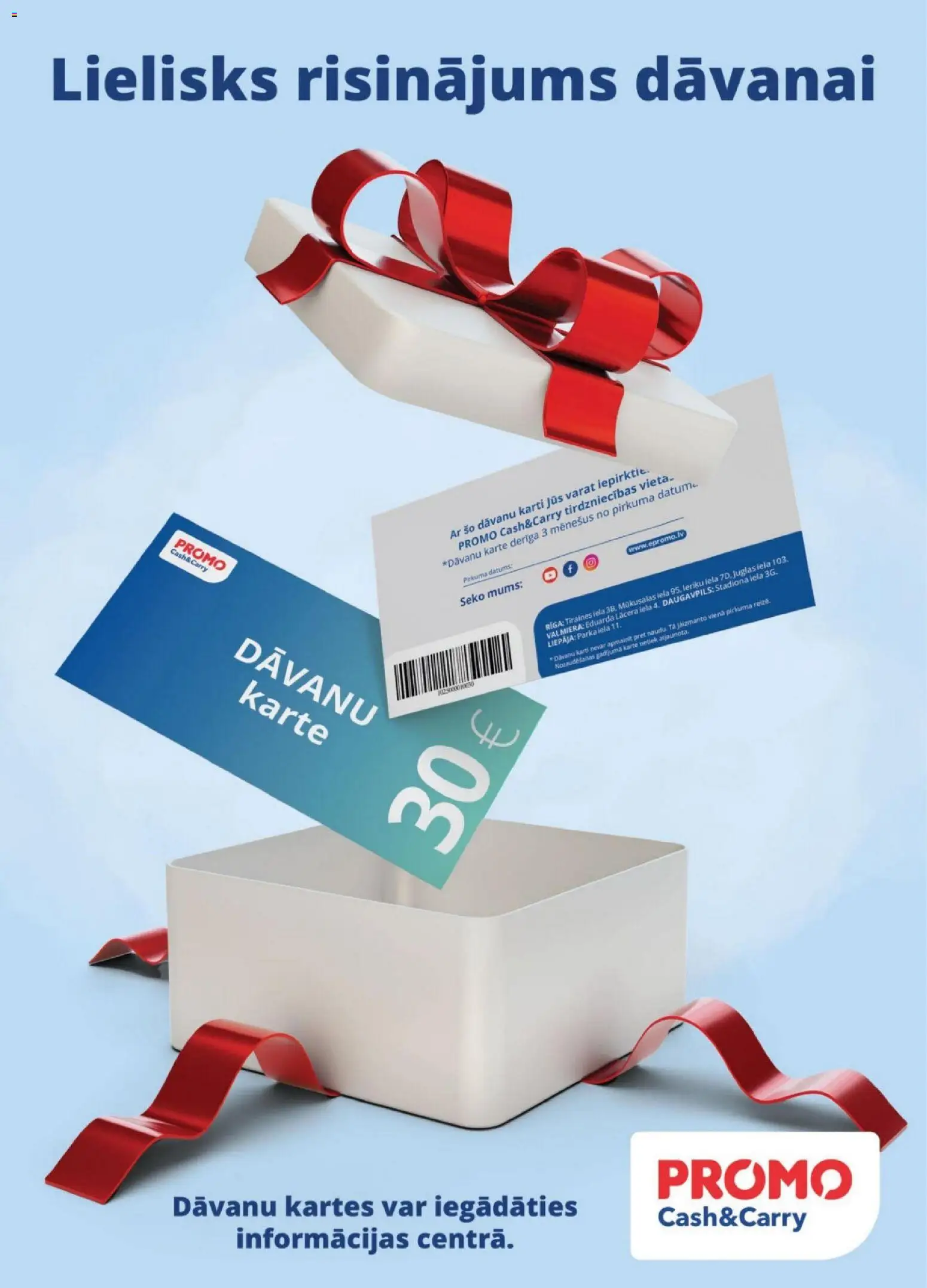 Skatīt Promo akciju bukletu, derīgs no 2025.12.10