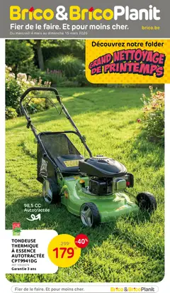 Voorbeeld van Brico Publicité van winkel Brico geldig vanaf 04/03/2026