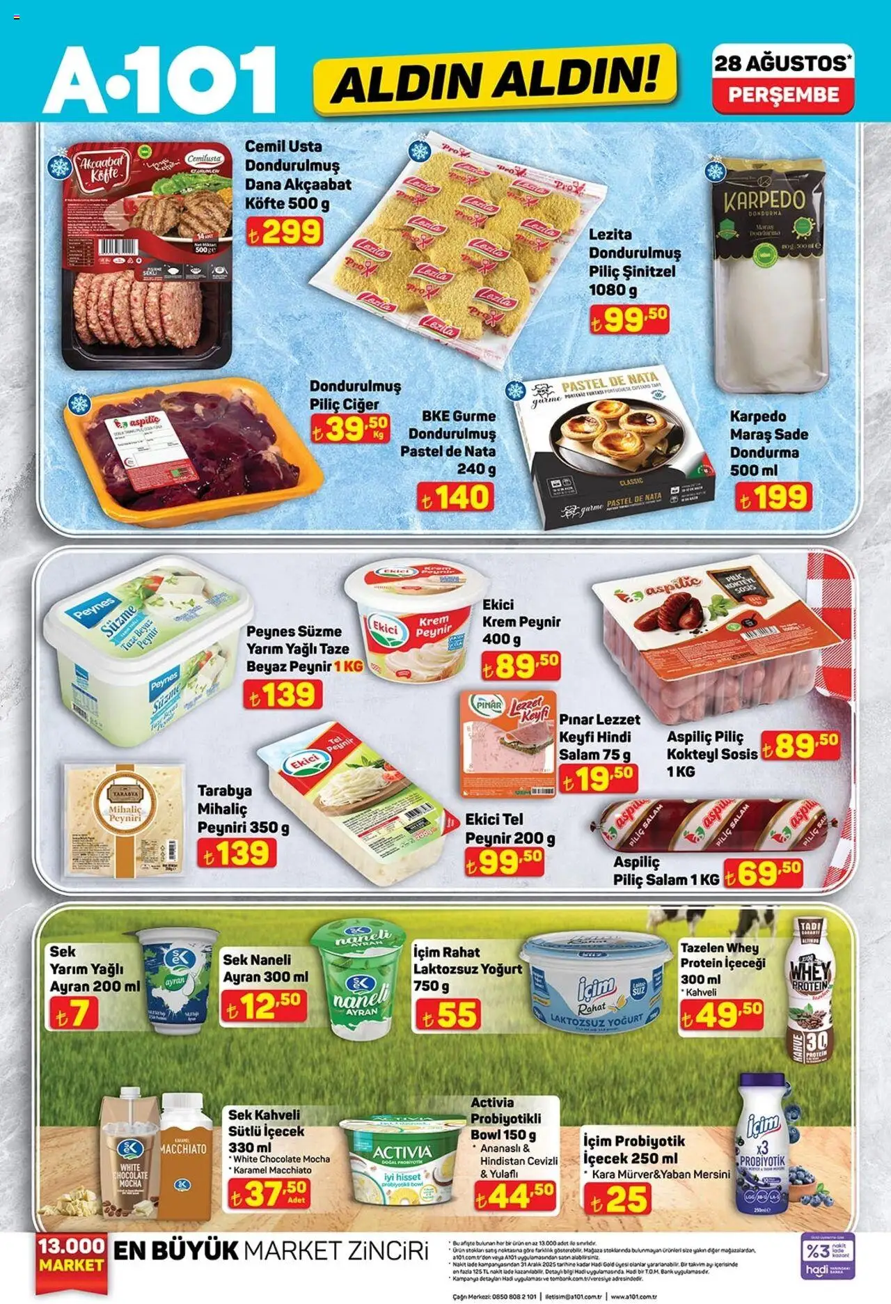 A101 Katalog Aldın Aldın (28 Ağustos 2025) - Broşür bu hafta - Sayfa numarası 1