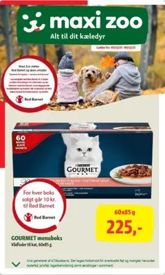 Eksempel på tilbudsavis Tilbudsavis fra butik Maxi Zoo gyldig fra 03/11/2025