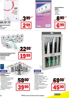 Anteprima dell'opuscolo Attuale volantino dal negozio Metro valido da 06/11/2025 | Pagina: 31