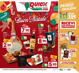 Anteprima dell'opuscolo Volantino Quick dal negozio SISA valido da 16/12/2025