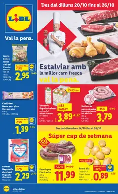 Vista previa del folleto de la tienda Lidl válido desde el 20/10/2025 