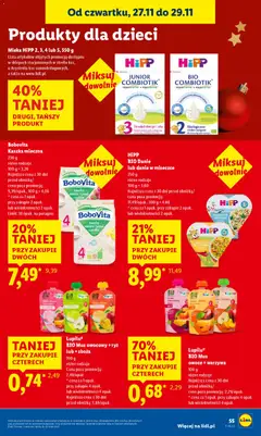 Pogląd gazetki "Black Friday" ze sklepu Lidl ważnej od 27.11.2025 | Strona: 55