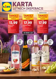 Pogląd gazetki "Katalog karta win" ze sklepu Lidl ważnej od 04.08.2025