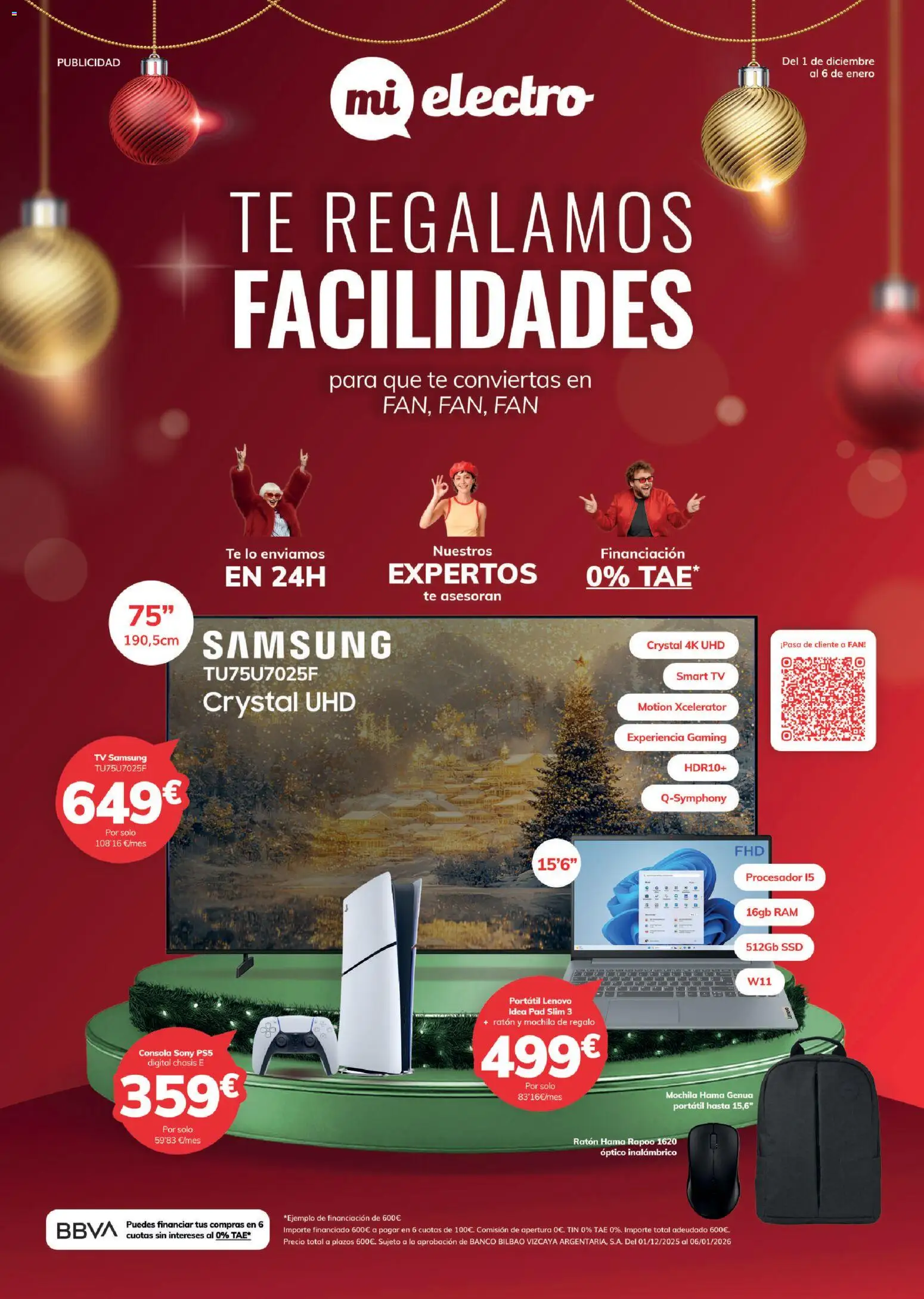 Vista previa del folleto de la tienda Mi Electro válido desde el 01/12/2025 