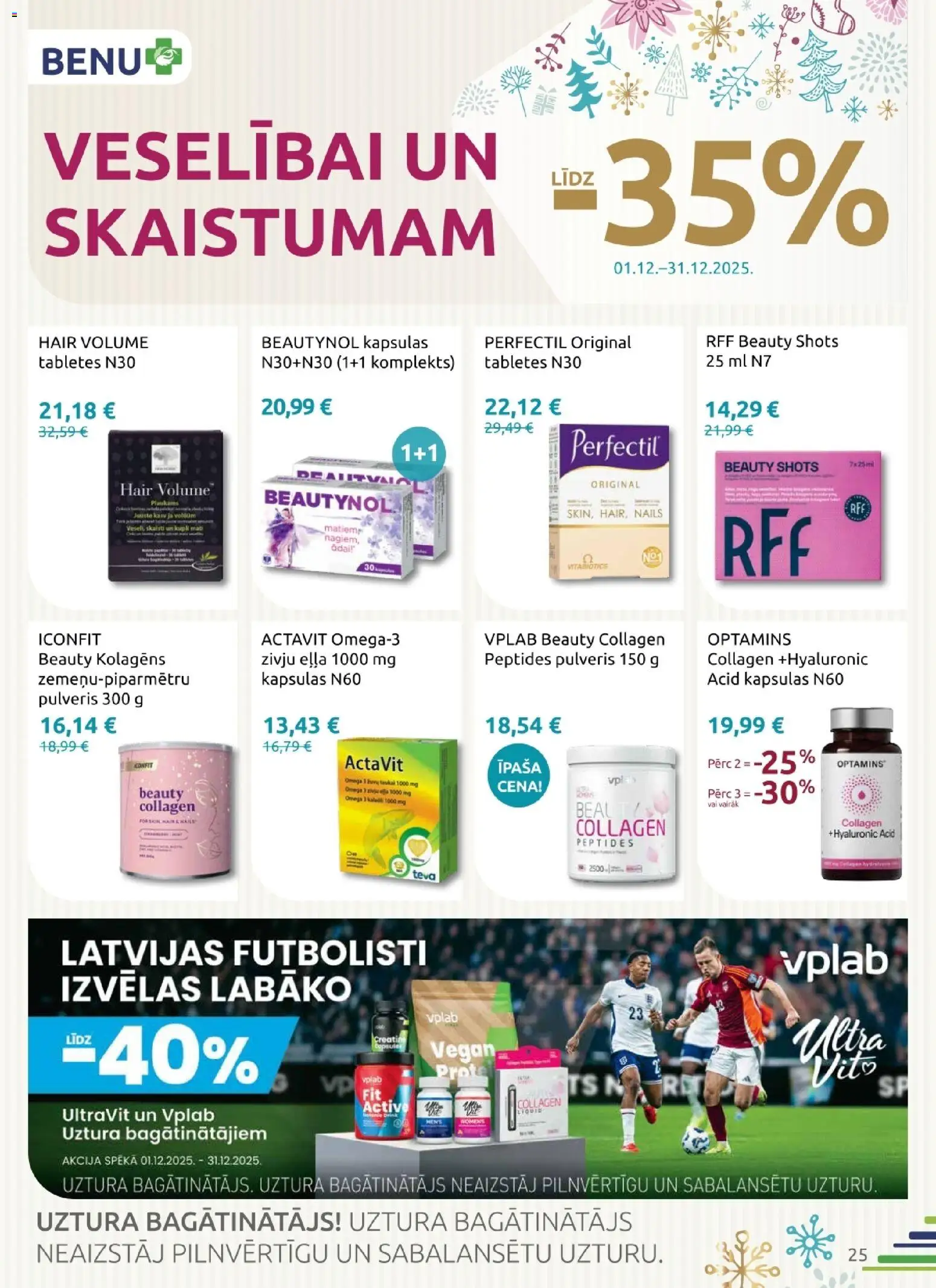 Skatīt BENU akciju bukletu, derīgs no 2025.12.01