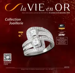 Prévisualisation de La Vie en Or : collection Joaillerie du magasin Auchan formulaire valide 31/10/2025