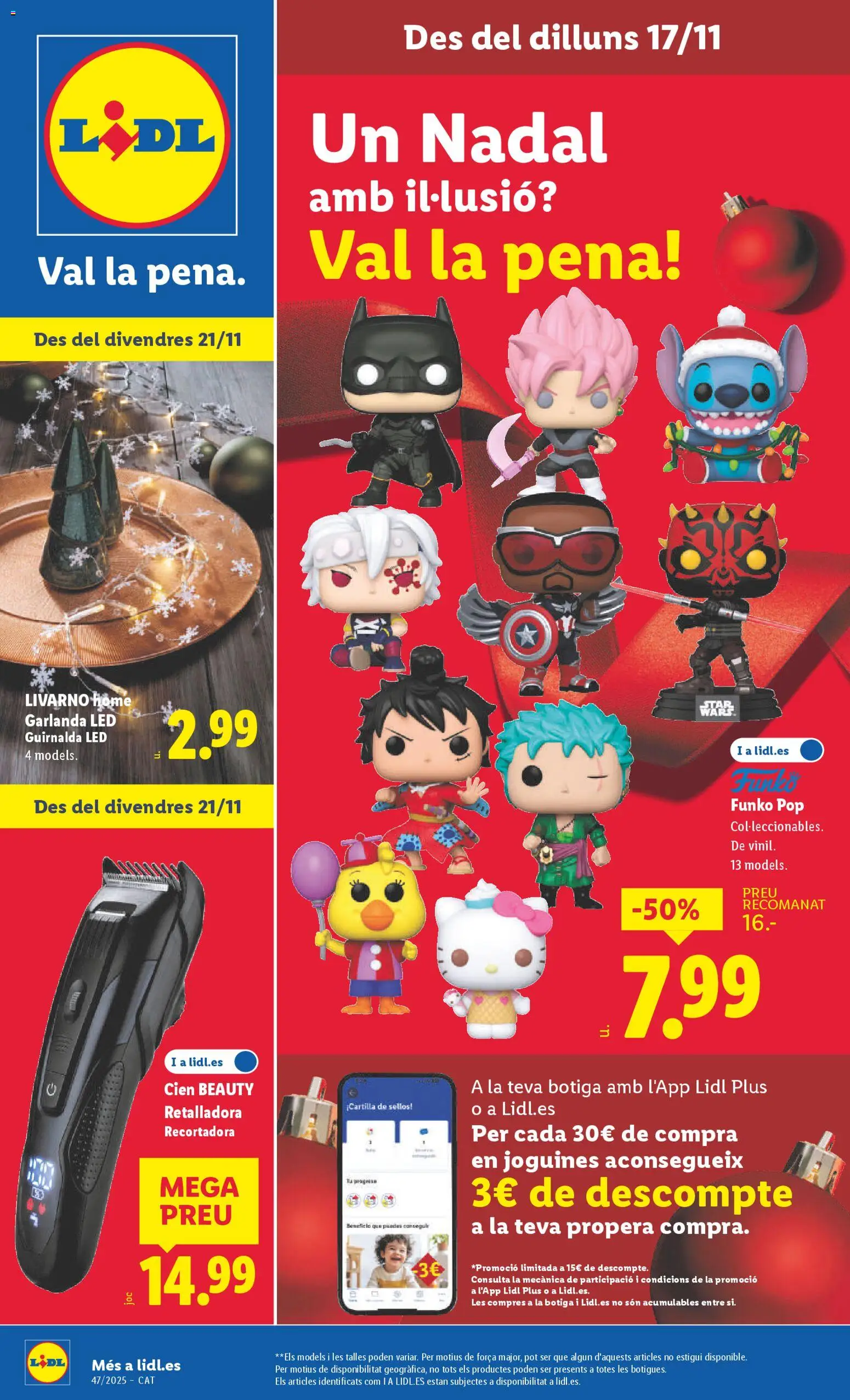 Vista previa del folleto de la tienda Lidl válido desde el 17/11/2025 