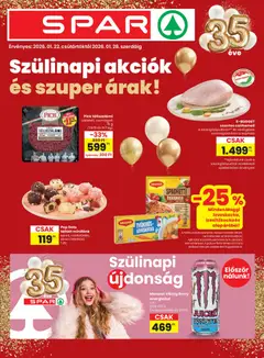 Spar - Akciós újság Spar megtekintése, amely érvényes 2026.01.22.-től