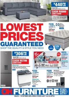 Preview of OK Furniture flyer valid from 06/10/2025
