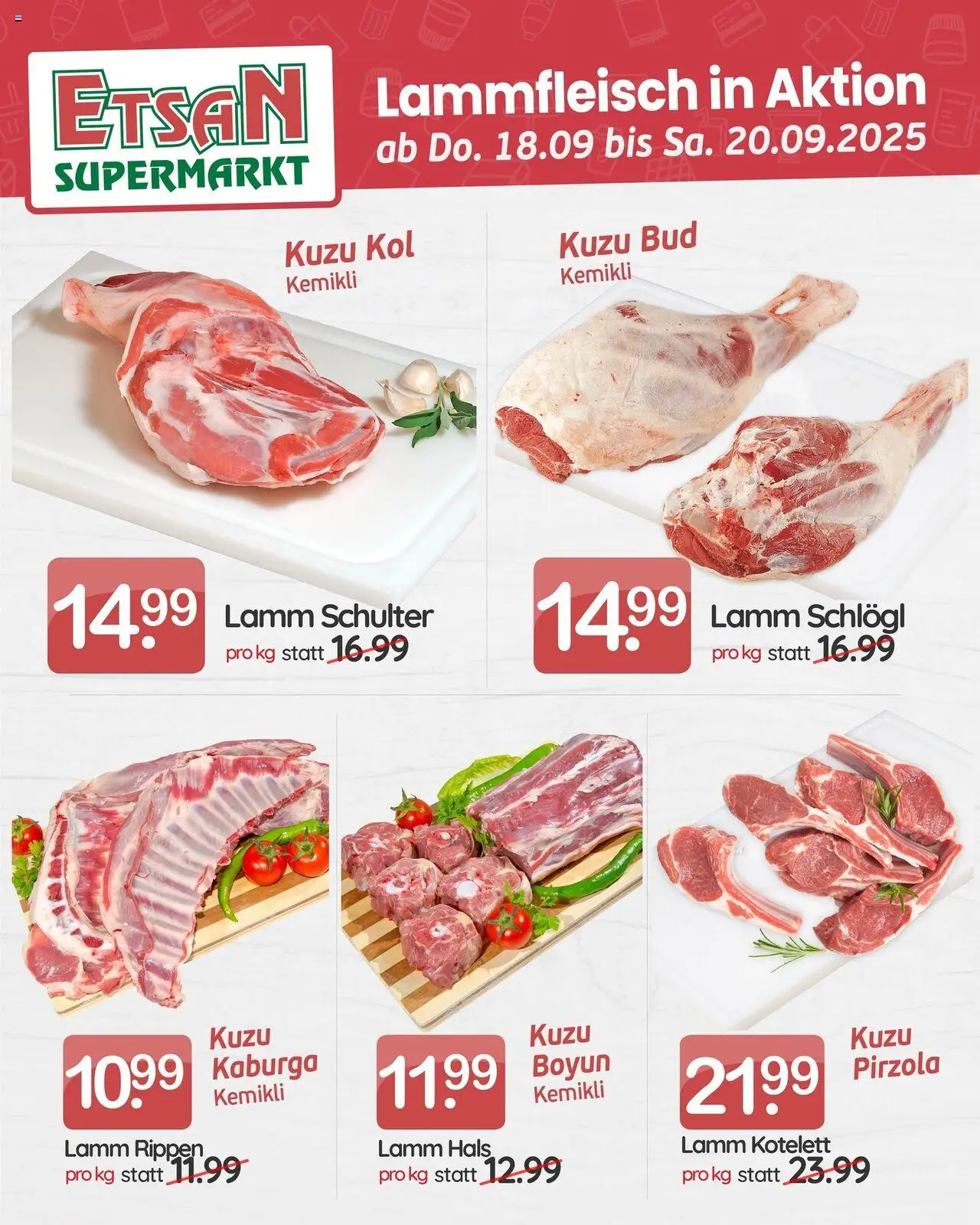  ETSAN Lammfleisch in Aktion ab (18.09.2025 - 20.09.2025) - Seite 1