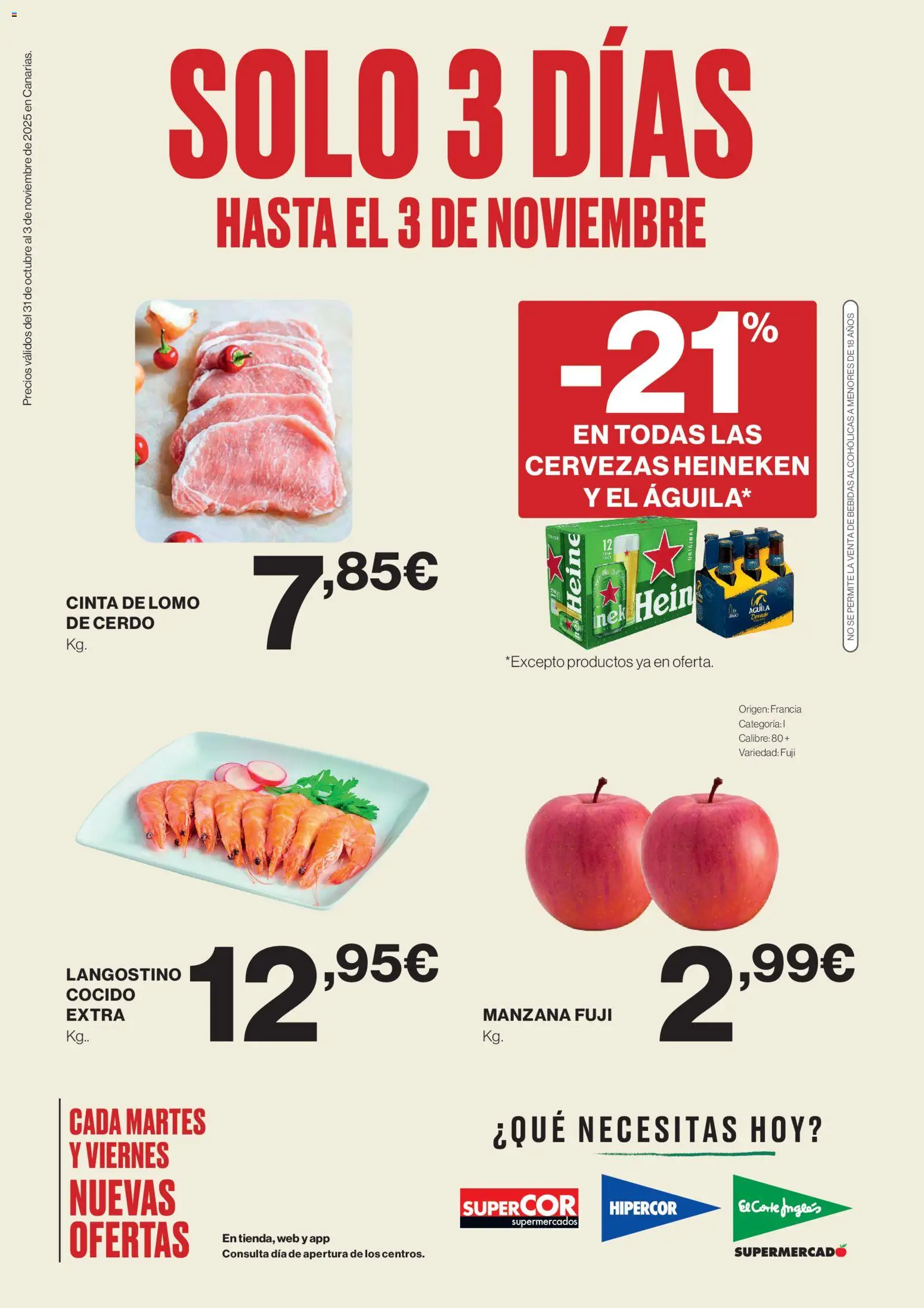 Vista previa del folleto de la tienda Supercor válido desde el 31/10/2025 