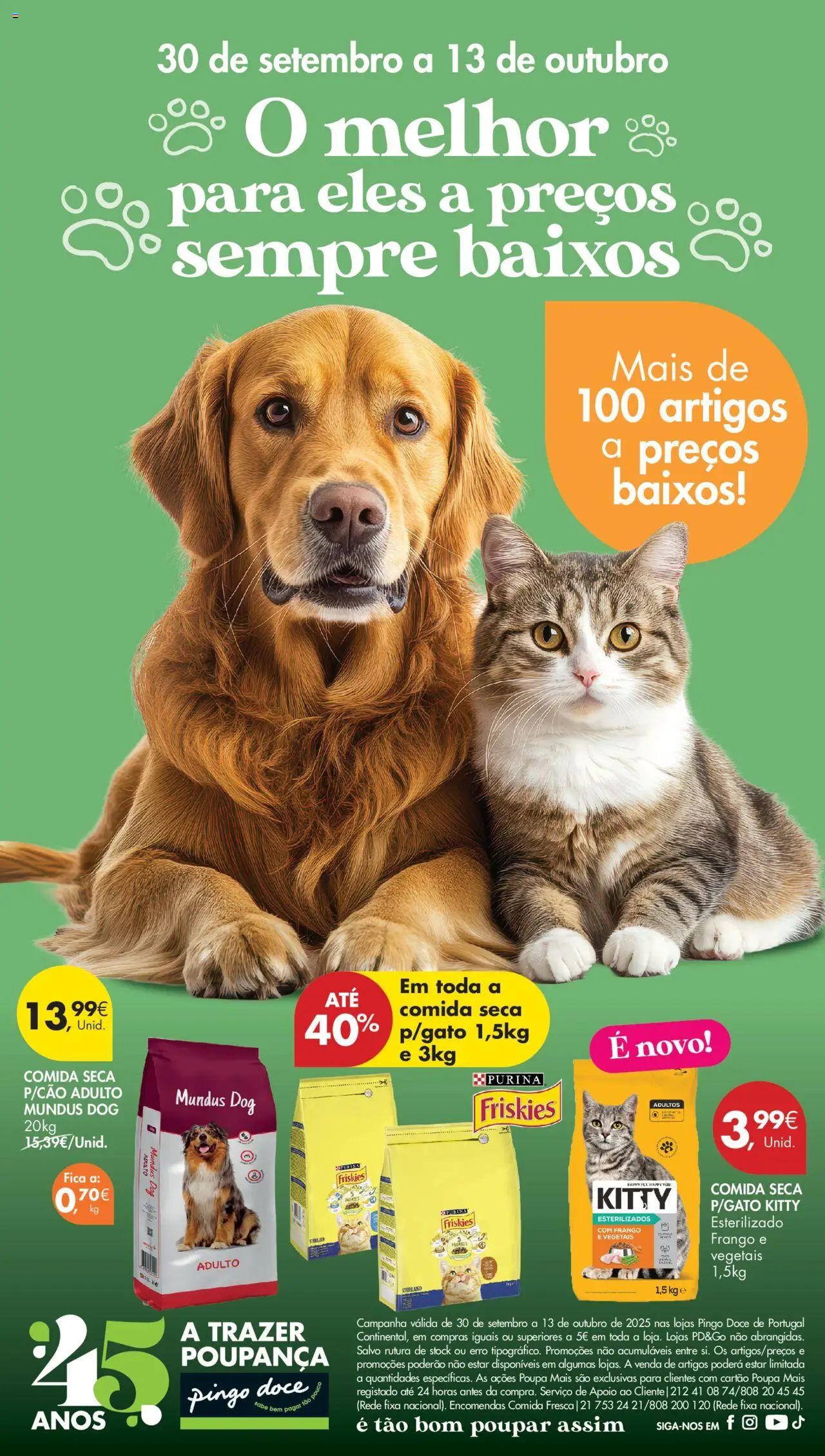 Pingo Doce Folheto de 30/09/2025 - catálogo esta semana - página 1