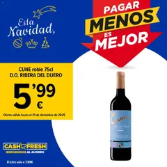 Vista previa del folleto de la tienda Cash Fresh válido desde el 09/12/2025 