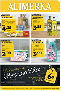 Vista previa del folleto de la tienda Alimerka válido desde el 11/09/2025 