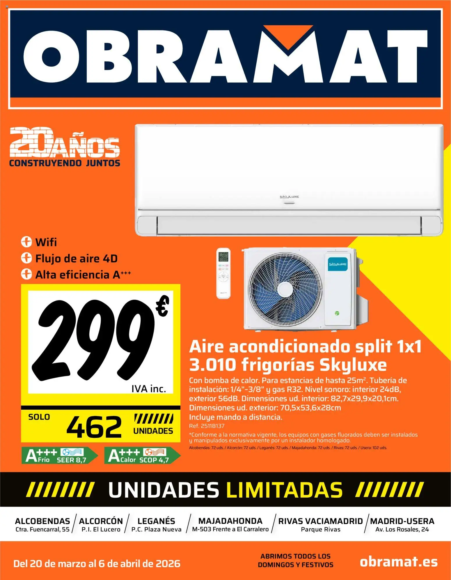 Vista previa del folleto de la tienda Obramat válido desde el 20/03/2026 