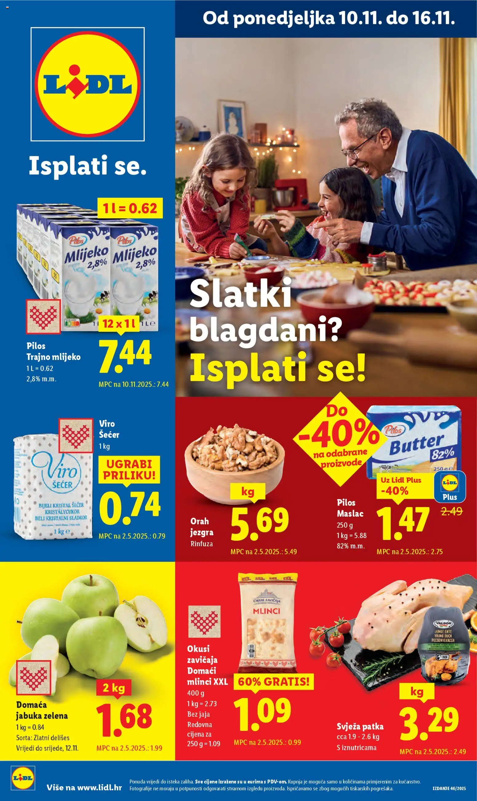 Pregled letka Katalog trgovine Lidl vrijedi od 10.11.2025