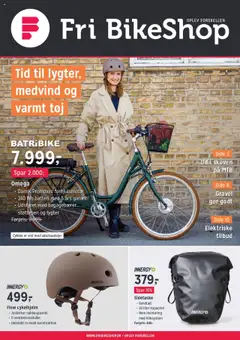 Eksempel på tilbudsavis Tilbudsavis fra butik Fri BikeShop gyldig fra 15/10/2025