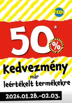 TEDi - Akciós újság TEDi megtekintése, amely érvényes 2026.01.28.-től