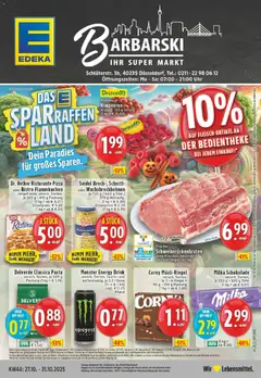 Vorschau von dem Prospekt des Geschäftes Edeka, gültig ab dem 26.10.2025