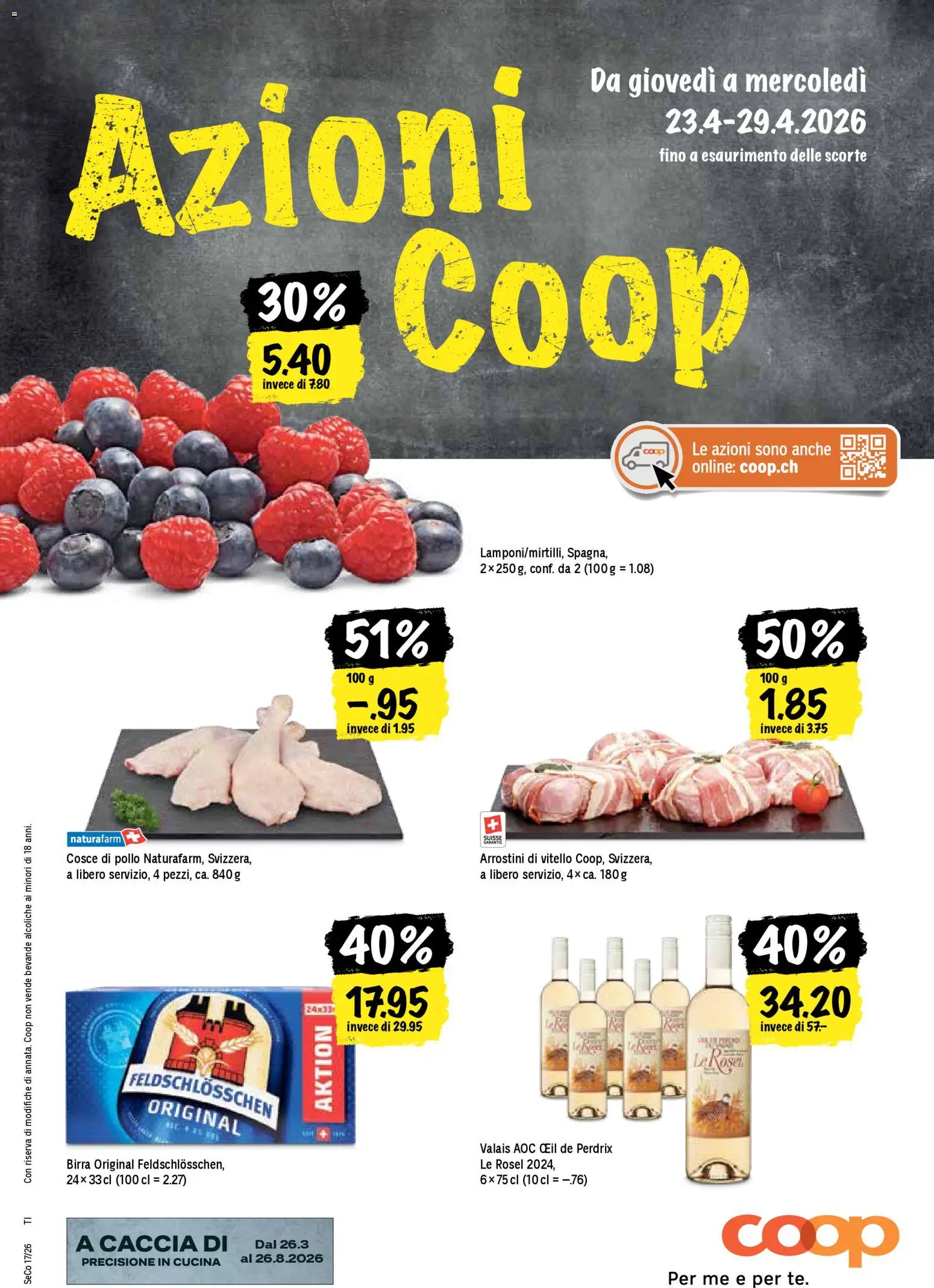 Vorschau des Merkblatts Coop aktionen IT vom Shop Coop gültig von 23.04.2026 bis 29.04.2026